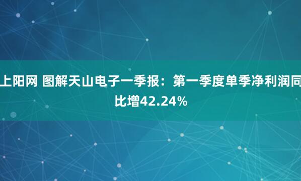 上阳网 图解天山电子一季报：第一季度单季净利润同比增42.24%