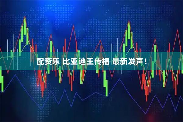 配资乐 比亚迪王传福 最新发声！